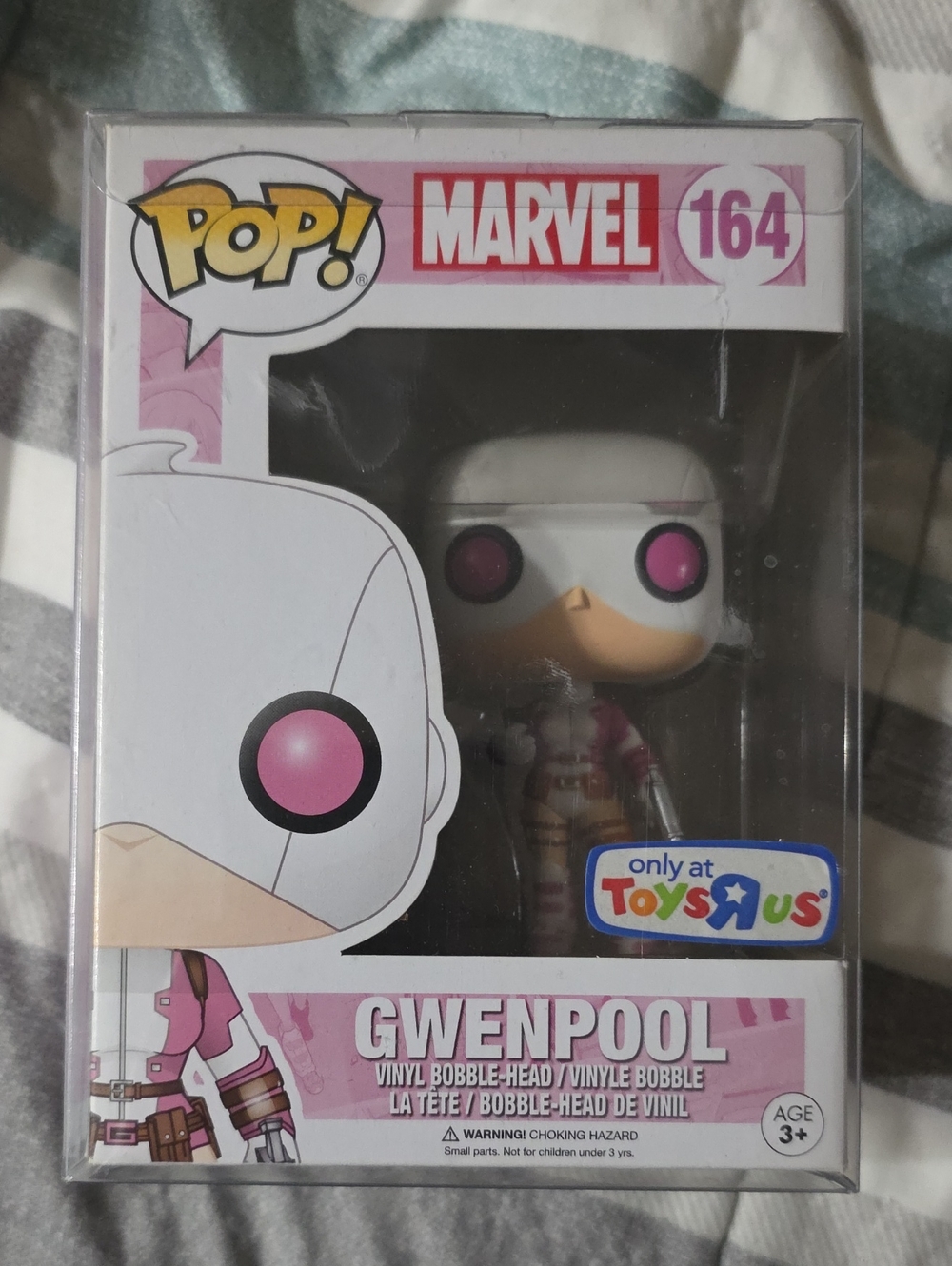 Funko Marvel Gwenpool Pop! Vinyl Figure - Pink/White